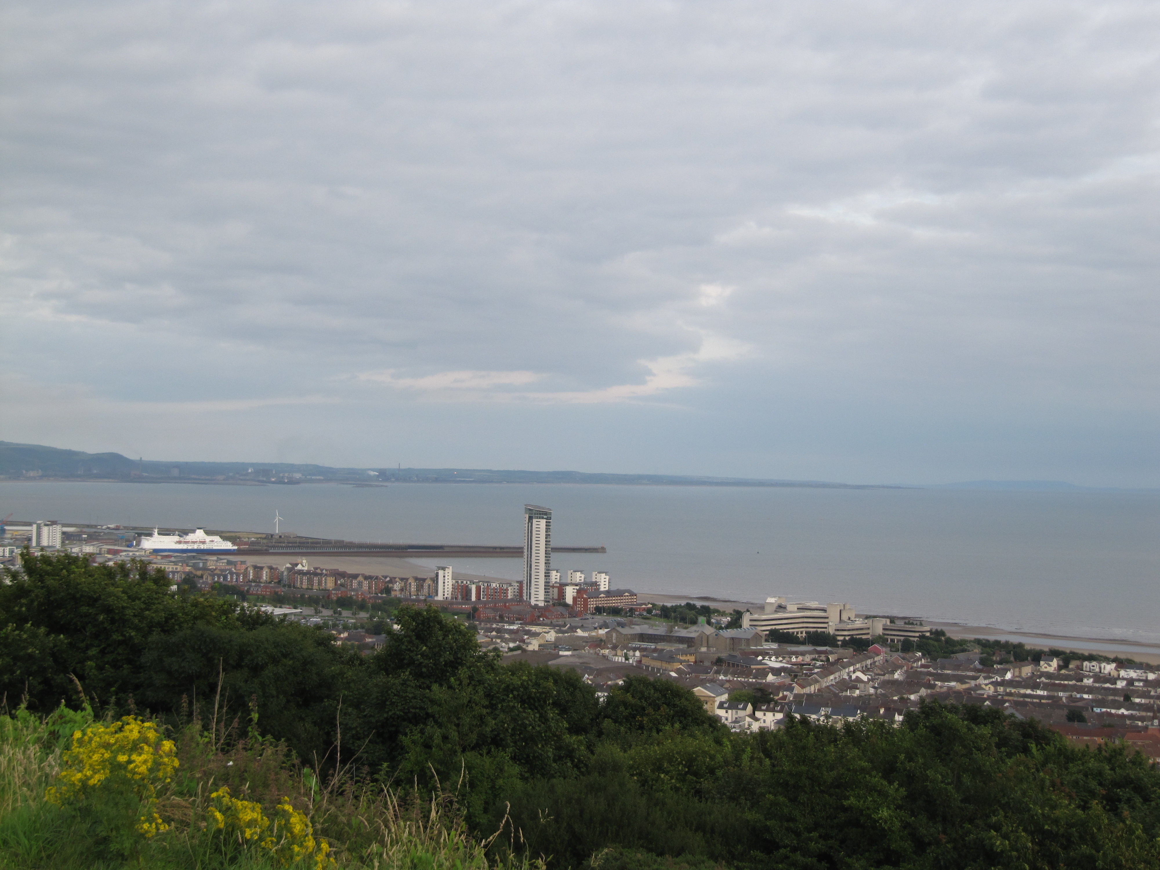 General view of Swansea