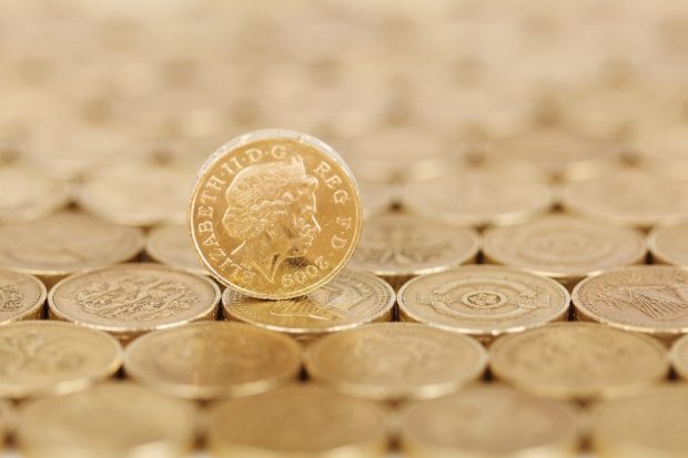 Image of pound coins